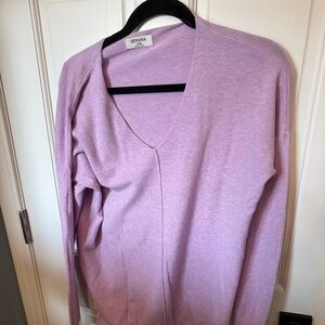 Zenana - Purple V Neck Sweater - Size S/M
